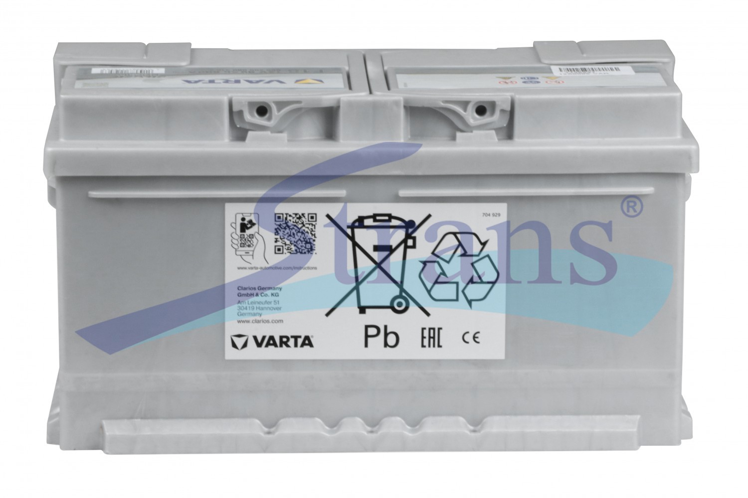 Акумулятор Varta 12V 85Ah 800A R+ Dynamic Sli 315*175*175Mm